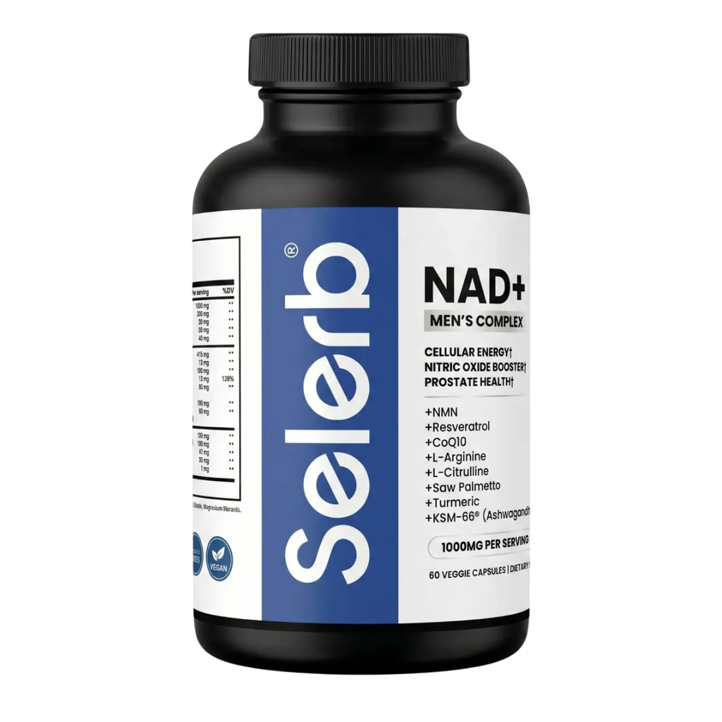 Selerb Men's Complex - Suplemento NAD+ para Energía y Vitalidad