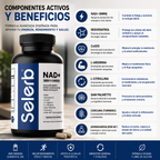 Selerb Men's Complex - Suplemento NAD+ para Energía y Vitalidad